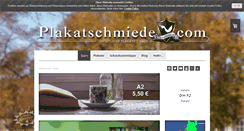 Desktop Screenshot of plakatschmiede.com
